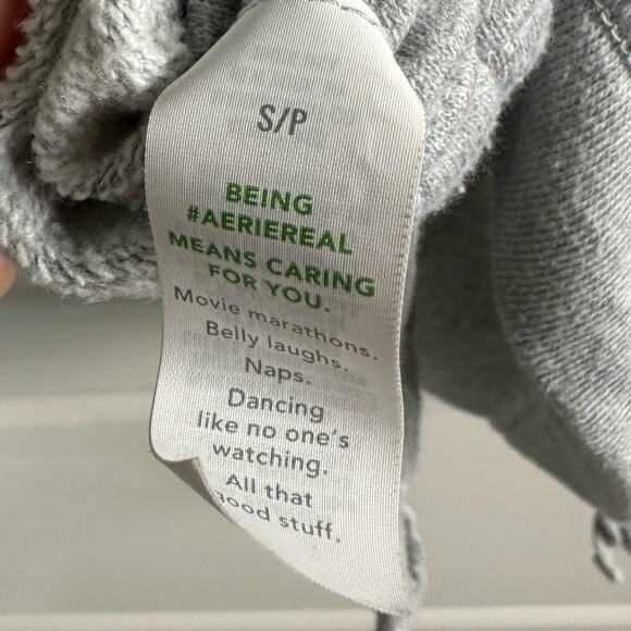 Aerie Side Ruched Hoodie Sweatshirt - Picture 3 of 4